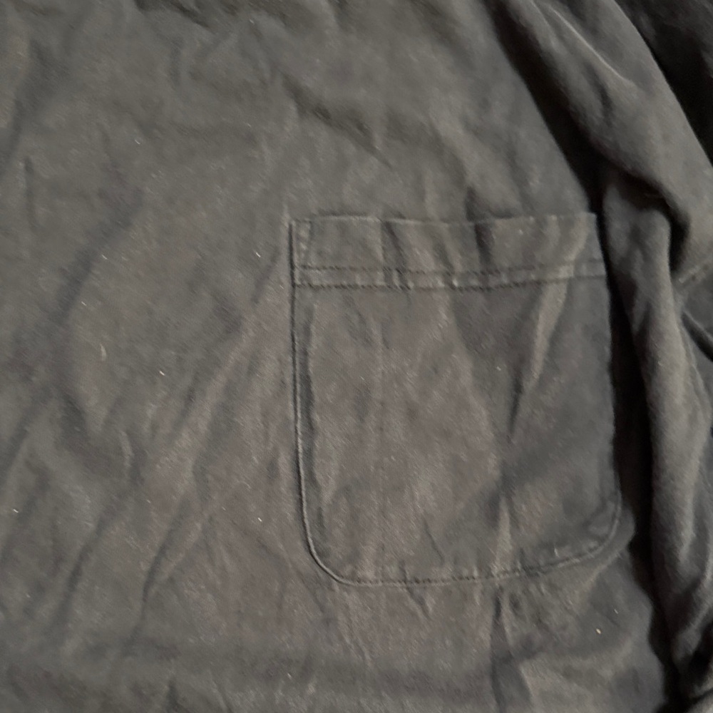 Men's Black Long Sleeve Tee - Picture 2 of 3